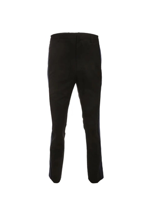 Lanvin Pre-Owned wool straight-leg trousers - Black