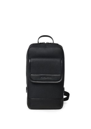 Michael Kors Jet Set pebbled sling backpack - Black