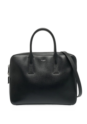 Saint Laurent Pre-Owned 2017 small Museum briefcase - Black