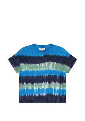 Opening Ceremony tie-dye logo-patch T-shirt - Blue