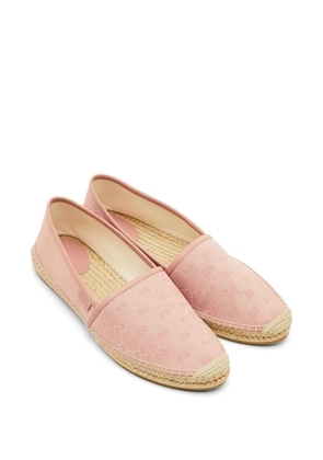 Gucci Pre-Owned GG canvas espadrille loafers - Pink