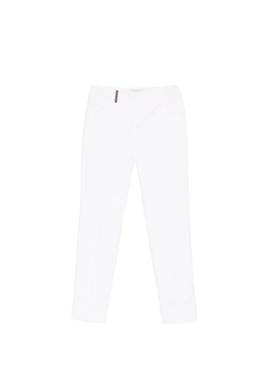 Peserico belt-loop trousers - White