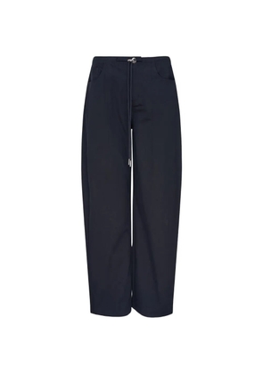 GLOWNY Curve drawstring trousers - Blue