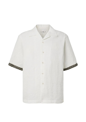COMMAS Resort bowling shirt - White