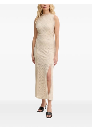 GUESS USA open-back midi dress - Neutrals