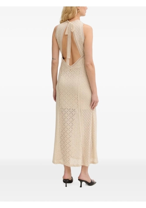 GUESS USA open-back midi dress - Neutrals