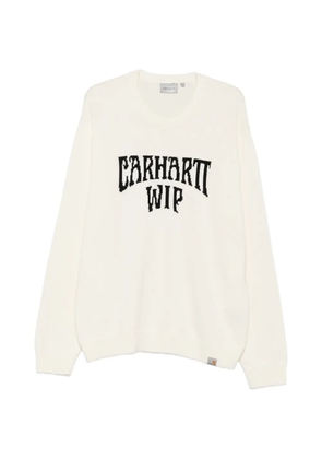 Carhartt WIP logo-intarsia sweater - Neutrals