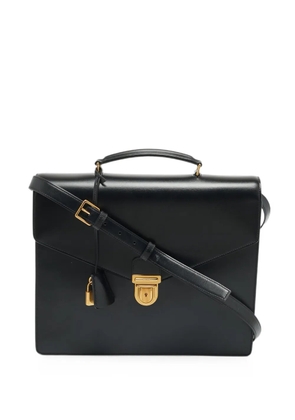 Celine Pre-Owned 2019 small Cartable leather briefcase - Black