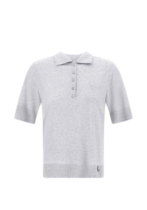 Herno knit polo shirt - Grey