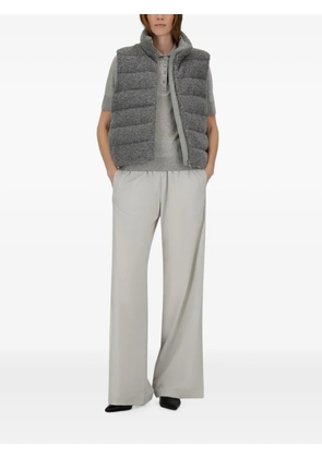Herno knit polo shirt - Grey