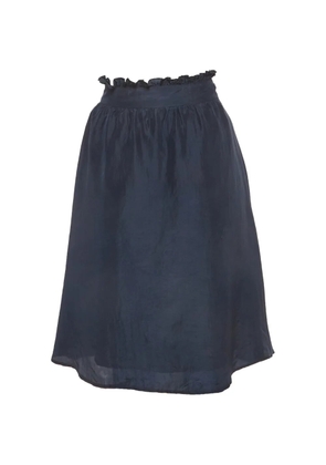Burberry Pre-Owned flared-style mini skirt - Blue