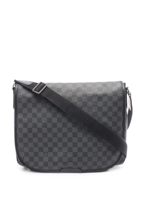 Louis Vuitton Pre-Owned 2008 GM Daniel Damier Graphite messenger bag - Black