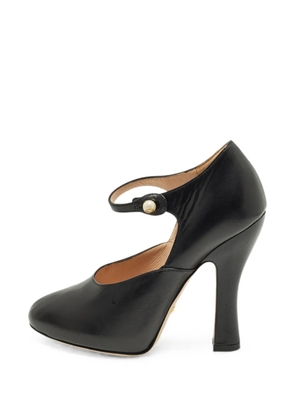 Gucci Pre-Owned Lesley leather heeled pumps - Black