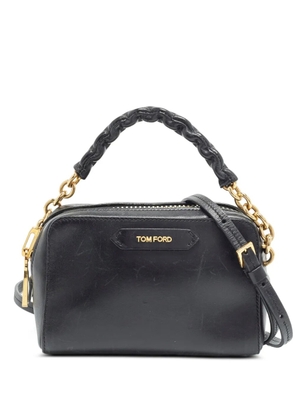 Tom Ford Vintage leather messenger bag - Black