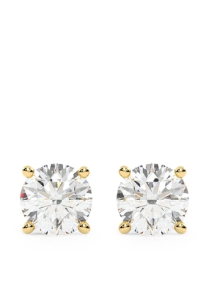 Diamond Essentials laboratory-grown diamond earrings - Gold