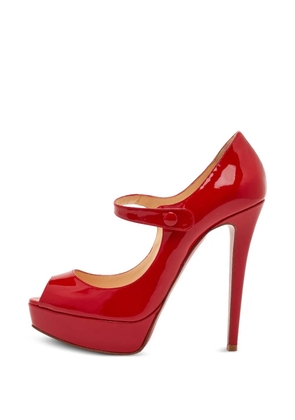Christian Louboutin Pre-Owned Zeppa Mary Jane pumps - Red