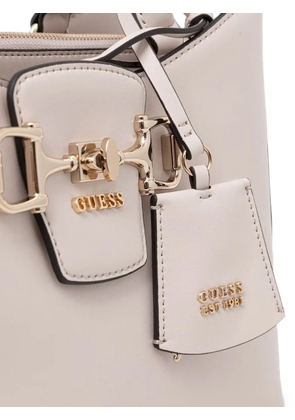 GUESS USA Janie logo-plaque tote bag - Pink