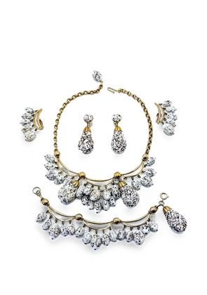 Jennifer Gibson Jewellery 1950s Speckled Egg parure - Gold