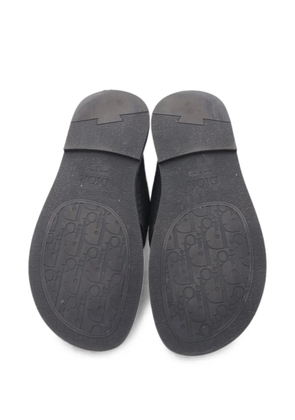 Christian Dior Pre-Owned 2000s Alias Oblique leather sandals - Black