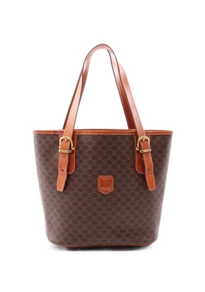 Celine Pre-Owned 2000s Macadam tote bag - Brown