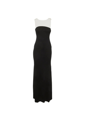 CHATS BY C.DAM crepe maxi dress - Black