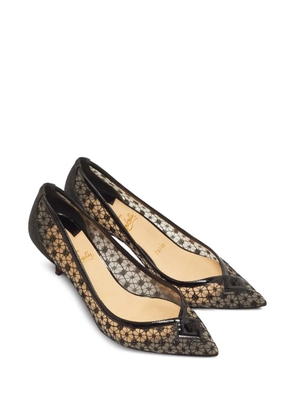 Christian Louboutin Pre-Owned leather heeled pumps - Black