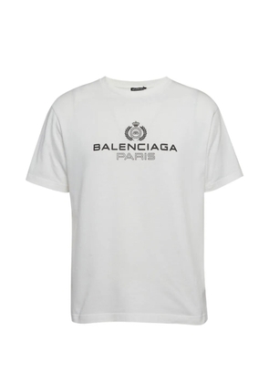 Balenciaga Pre-Owned logo-print T-shirt - White