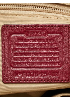 Coach medium Legacy tassel tote bag - Red