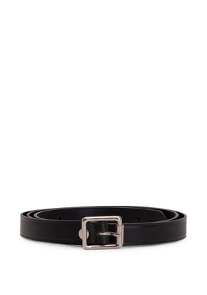 Margaret Howell Mhl. Scout leather belt - Black