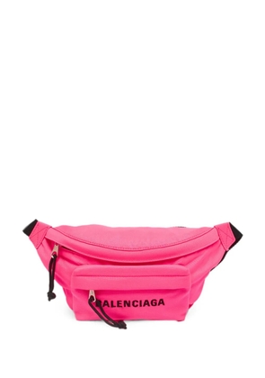 Balenciaga Pre-Owned logo belt bag - Pink