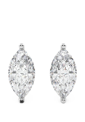 Diamond Essentials laboratory-grown diamond earrings - Silver