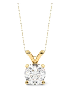 Diamond Essentials lab-grown diamond solitaire necklace - Gold