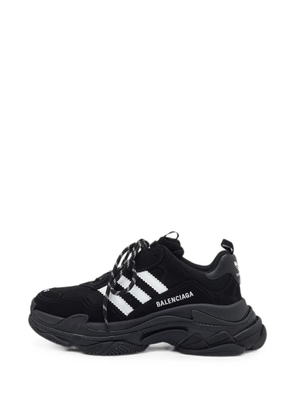 Balenciaga Pre-Owned x Adidas Triple S sneakers - Black