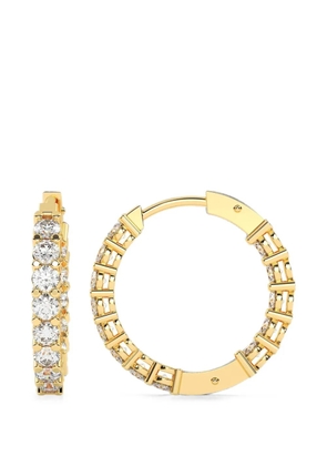 Diamond Essentials diamond hoop earrings - Gold
