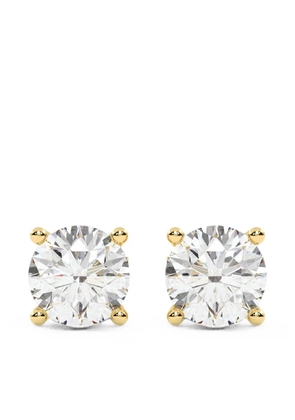 Diamond Essentials diamond-solitaire stud earrings - Gold