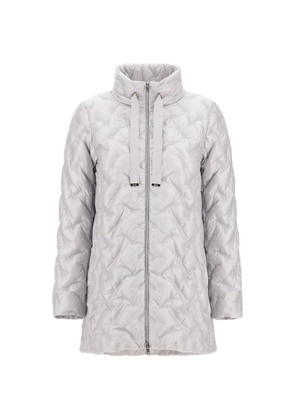 Herno A-shape quilted coat - Grey