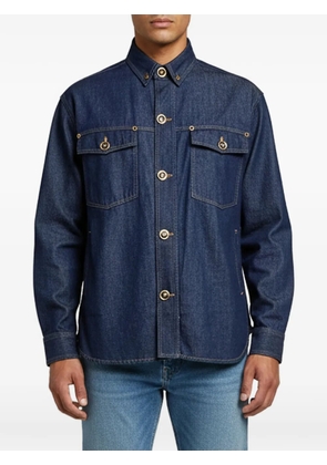 Versace Pre-Owned Medusa Head buttons denim shirt - Blue