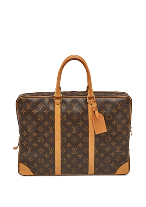Louis Vuitton Pre-Owned 2004 Monogram Porte Documents briefcase - Brown