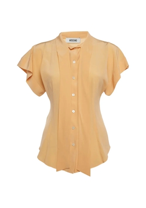 Moschino Pre-Owned button-up blouse - Orange