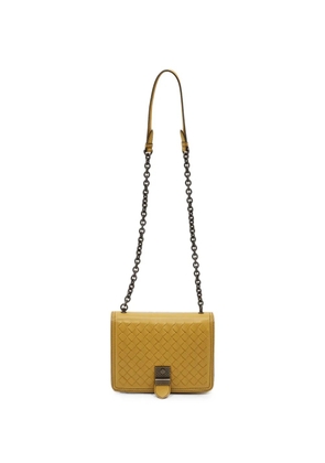 Bottega Veneta Pre-Owned mini Runway leather shoulder bag - Green