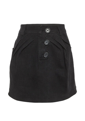 Christian Dior Pre-Owned pleat-detail mini skirt - Grey