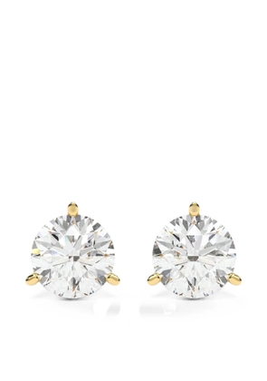 Diamond Essentials diamond solitaire earrings - Gold