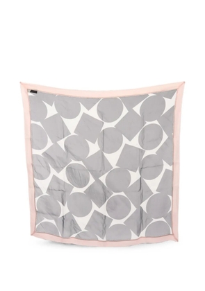 Louis Vuitton Pre-Owned 2010s geometric-print scarf - Grey