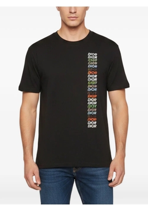 Christian Dior Pre-Owned logo-print T-shirt - Black