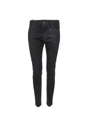 CHANEL Pre-Owned slim-fit jeans - Blue