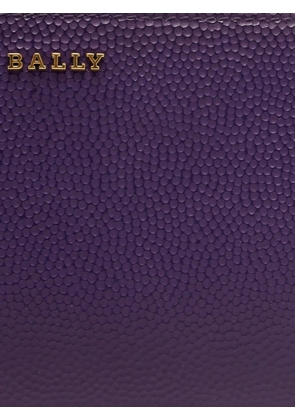 Bally leather continental wallet - Purple