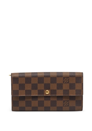 Louis Vuitton Pre-Owned Sarah Damier Ebene wallet - Brown