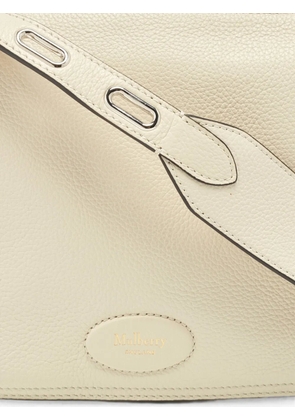 Mulberry Pre-Owned small Billie leather crossbody bag - White
