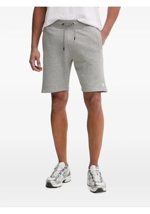GUESS USA logo-patch track shorts - Grey
