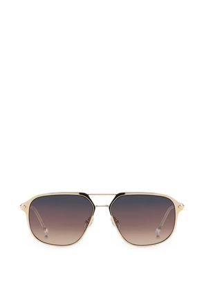 Isabel Marant Eyewear gradient-lens pilot-frame sunglasses - Gold
